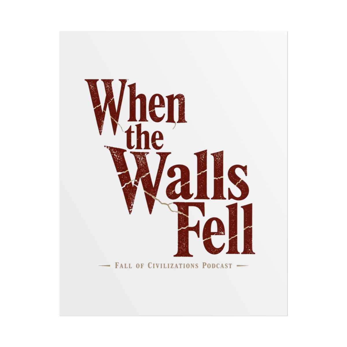 Fall of Civilizations "When the Walls Fell" Poster - Official Posters & Wall Art merchandise