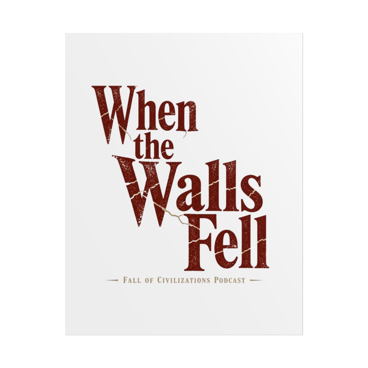 Fall of Civilizations "When the Walls Fell" Poster - alternate angle 1, merchandise