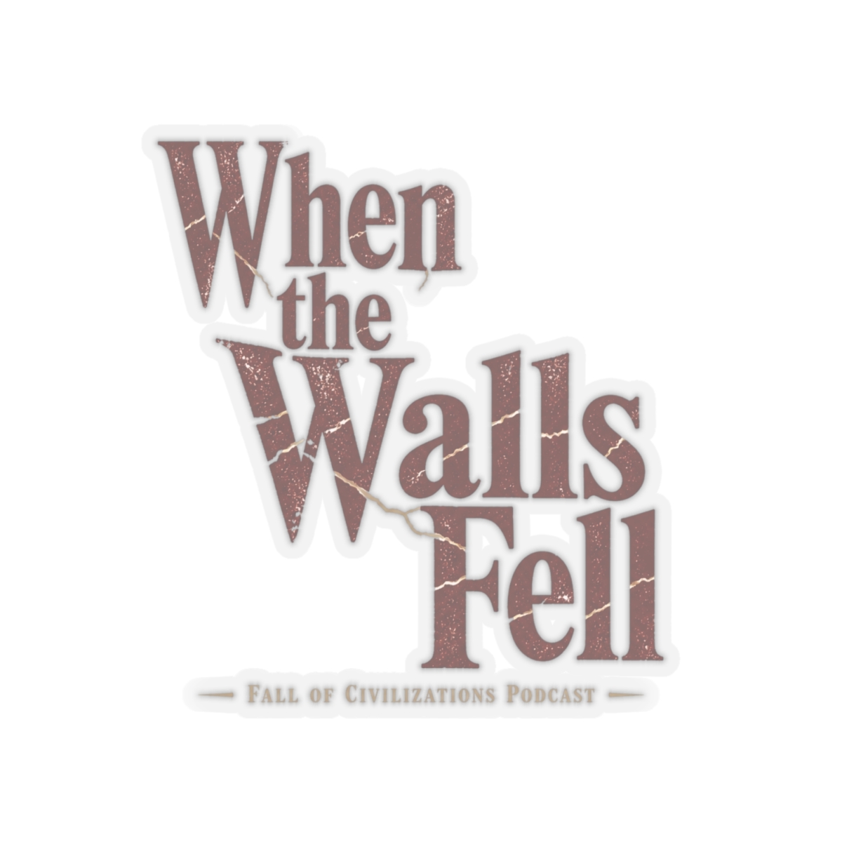 Fall of Civilizations "When the Walls Fell" Sticker - alternate angle 4, merchandise
