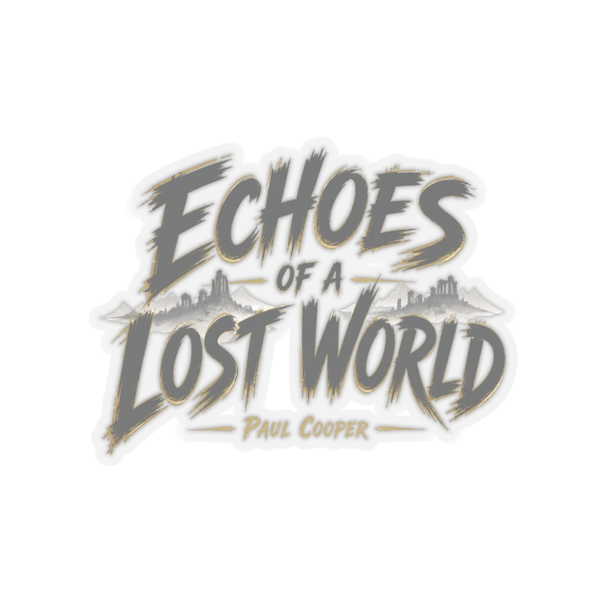 Fall of Civilizations "Echoes of a Lost World" Sticker - alternate angle 3, merchandise