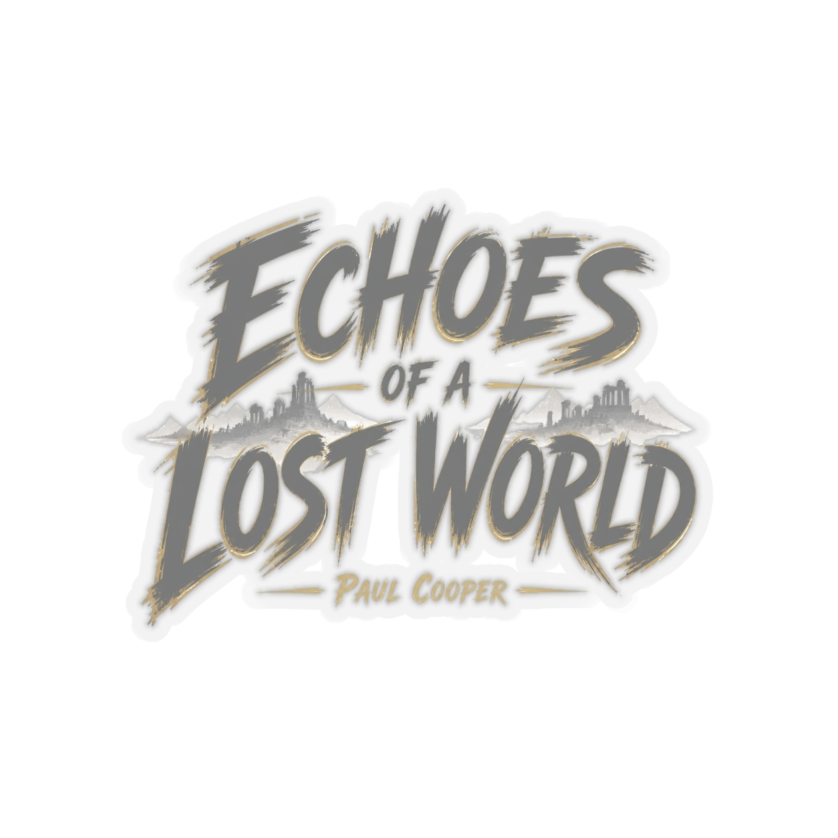 Fall of Civilizations "Echoes of a Lost World" Sticker - alternate angle 4, merchandise