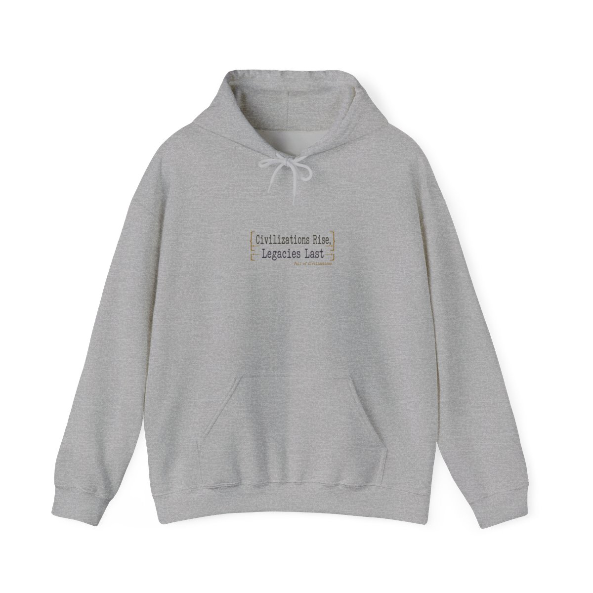 Fall of Civilizations "Civilizations Rise, Legacies Last" Hoodie - alternate angle 3, merchandise