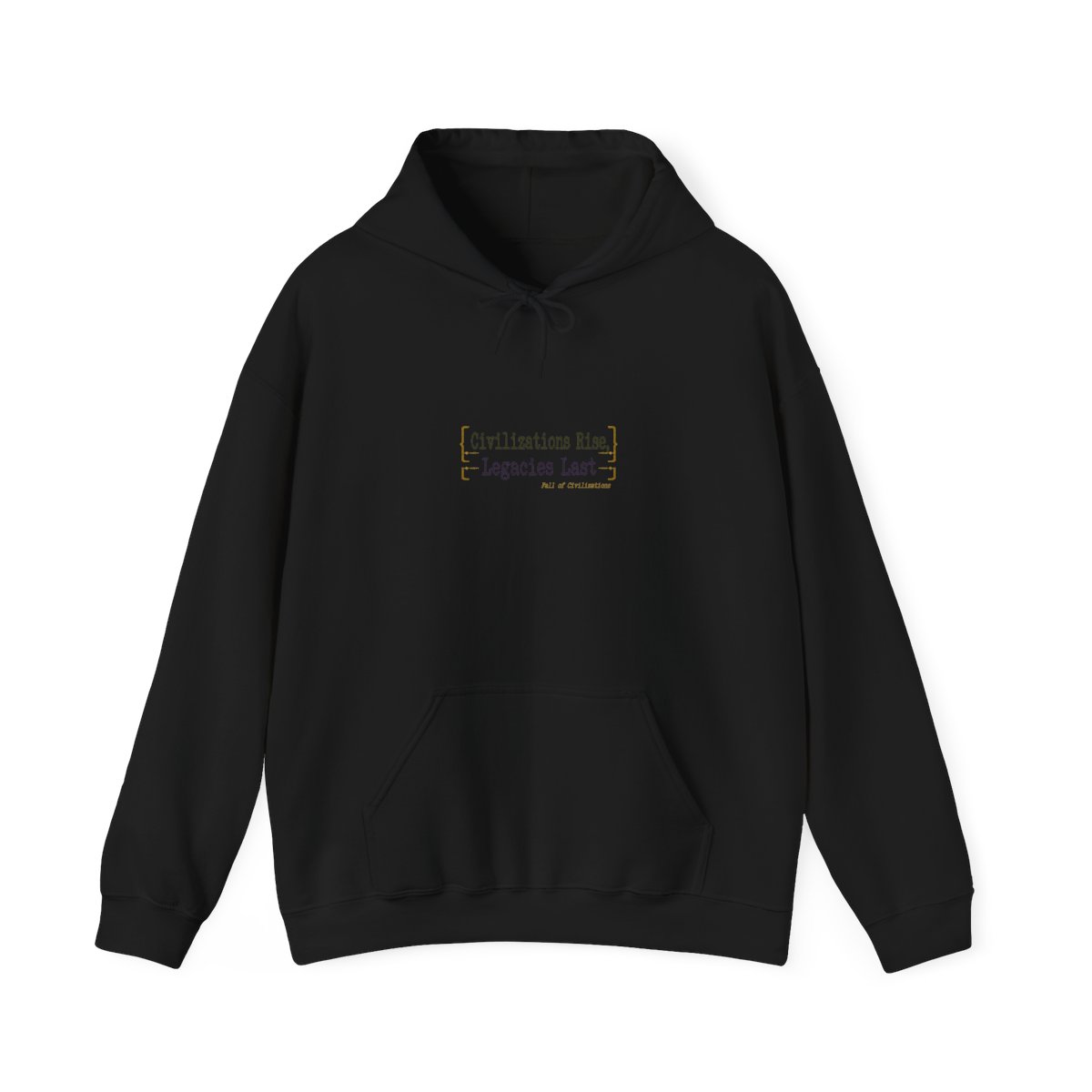 Fall of Civilizations "Civilizations Rise, Legacies Last" Hoodie - alternate angle 2, merchandise