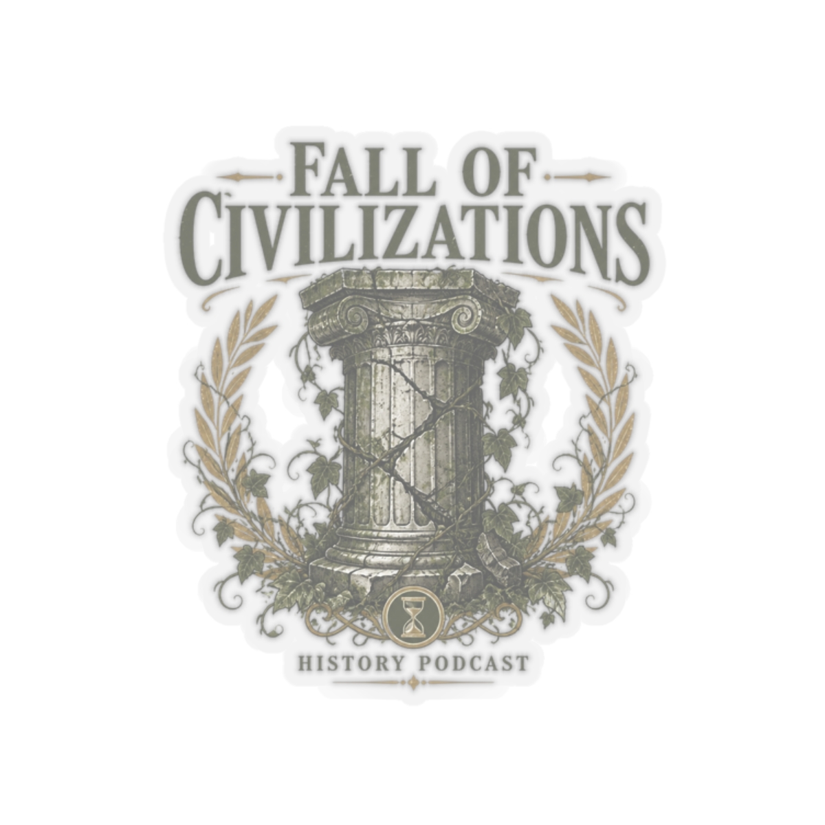 Fall of Civilizations "Fall of Civilizations" Sticker