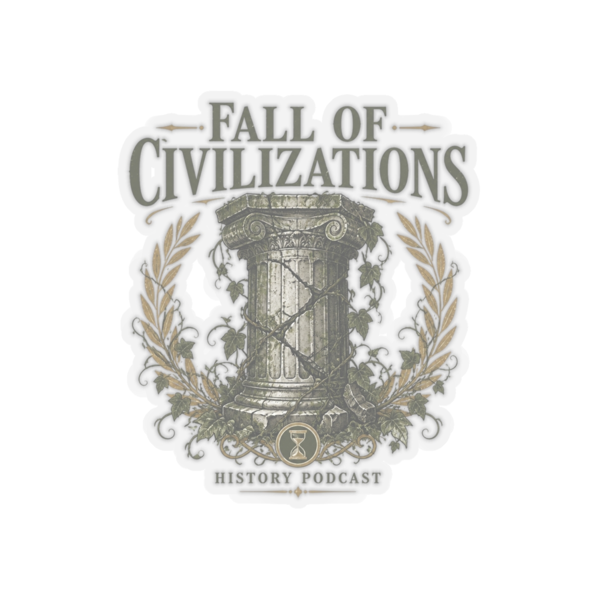 Fall of Civilizations "Fall of Civilizations" Sticker