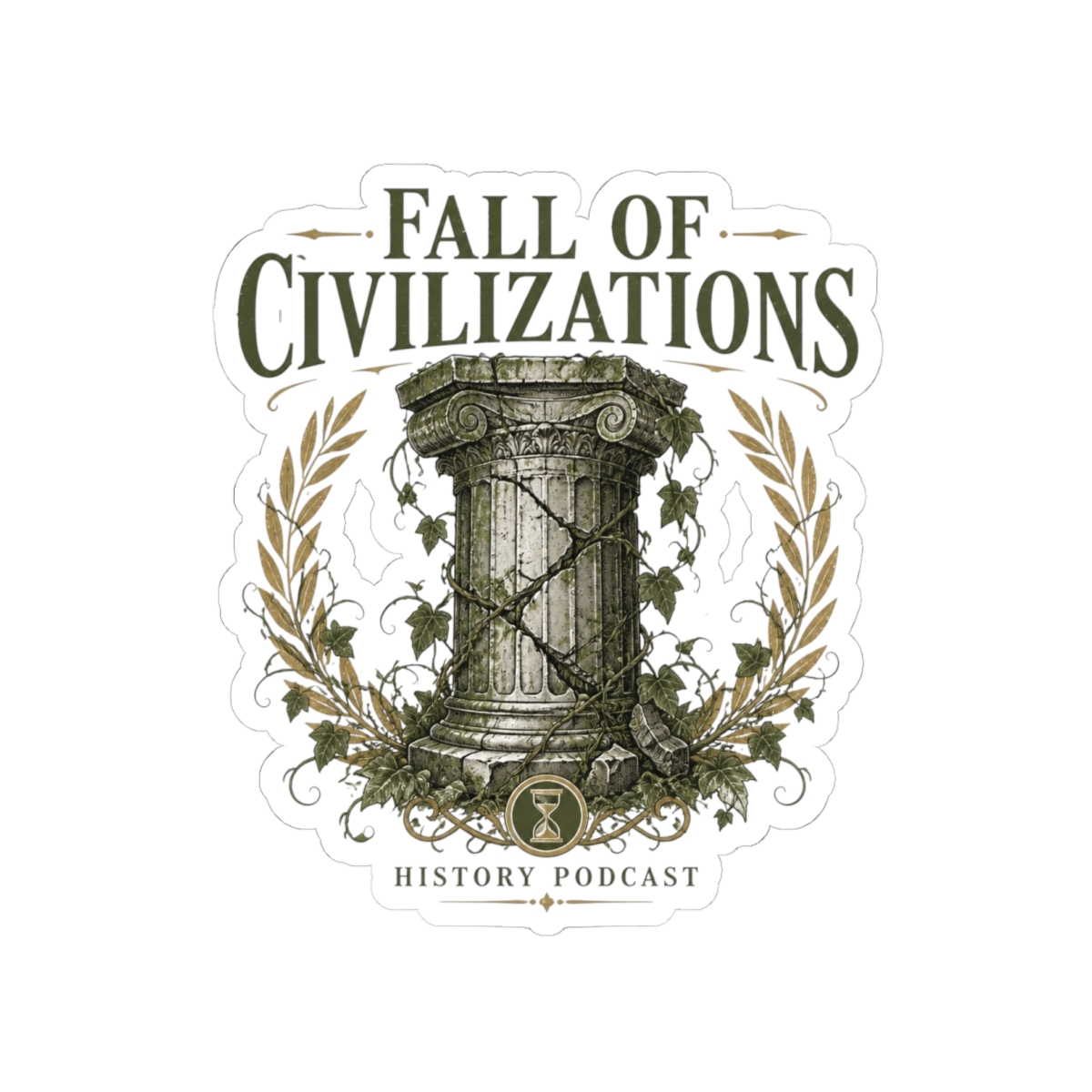 Fall of Civilizations "Fall of Civilizations" Sticker