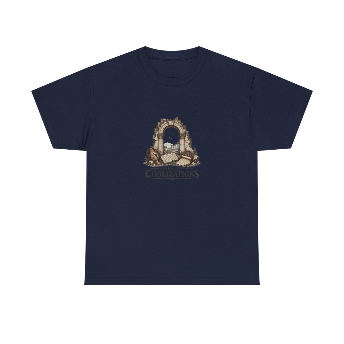 Fall of Civilizations "Fall of Civilizations" Unisex Tee - alternate angle 5, merchandise