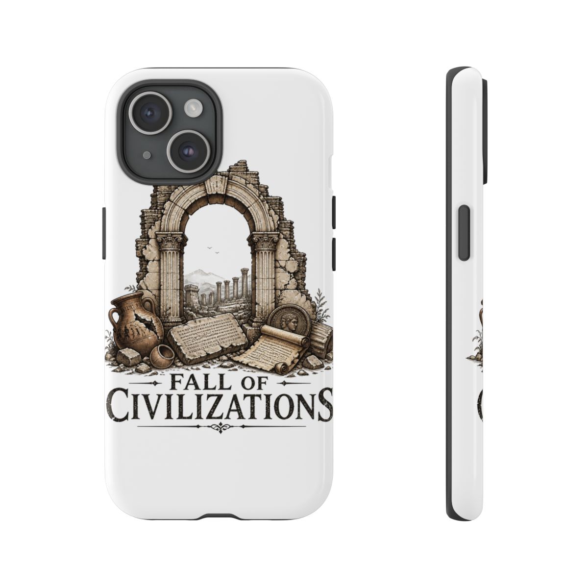 Fall of Civilizations "Fall of Civilizations" Phone Case - alternate angle 2, merchandise