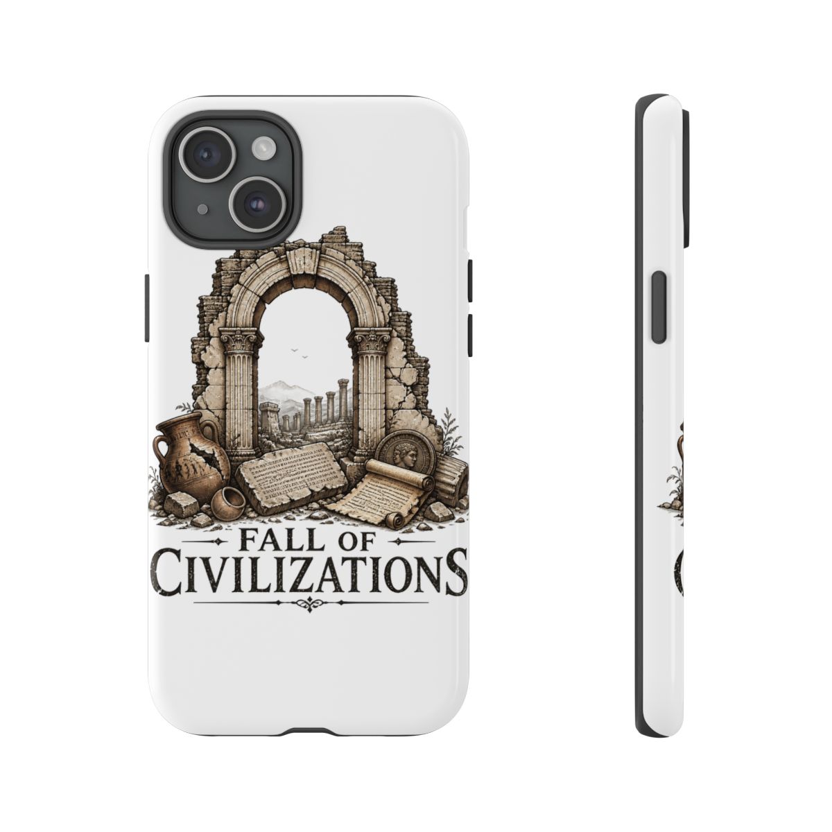 Fall of Civilizations "Fall of Civilizations" Phone Case - alternate angle 3, merchandise