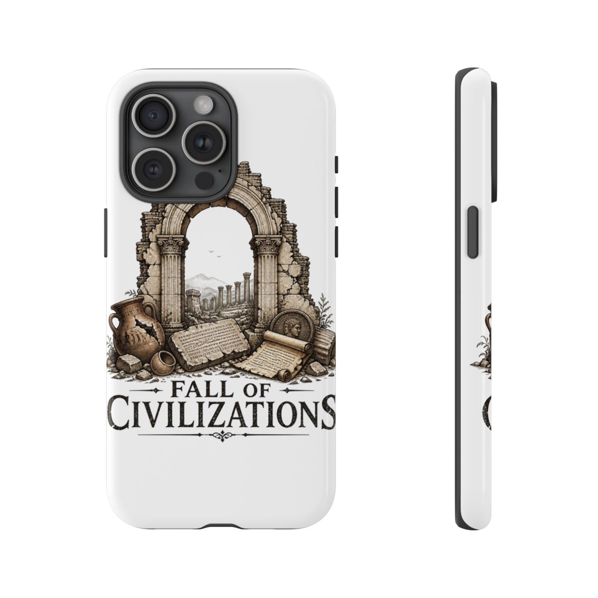 Fall of Civilizations "Fall of Civilizations" Phone Case - alternate angle 5, merchandise
