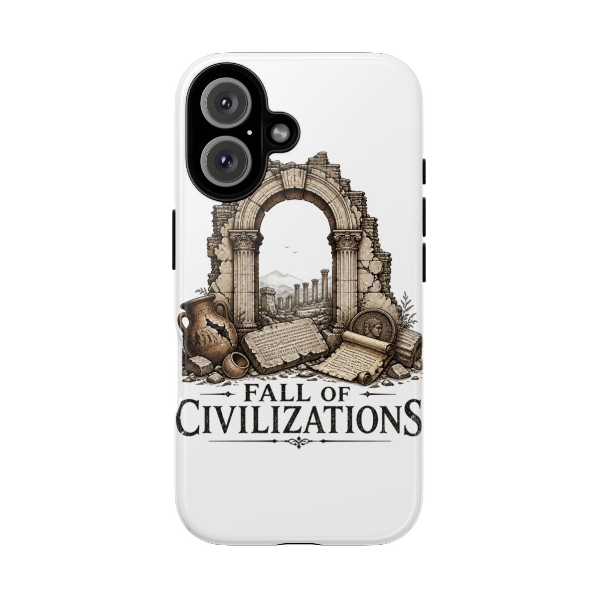 Fall of Civilizations "Fall of Civilizations" Phone Case - alternate angle 2, merchandise